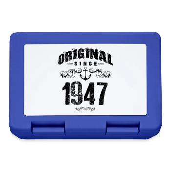 1947 original depuis - Boîte à goûter - bleu royal - Devant