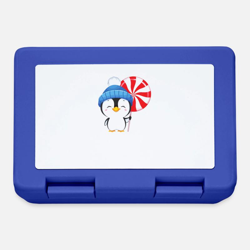 Sei immer du selbst, es sei denn, du kannst ein Pinguin sein - Brotdose - Royalblau
