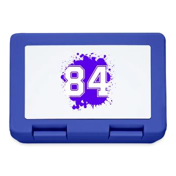 84 Nombre d’objets blob - Boîte à goûter - bleu royal - Devant
