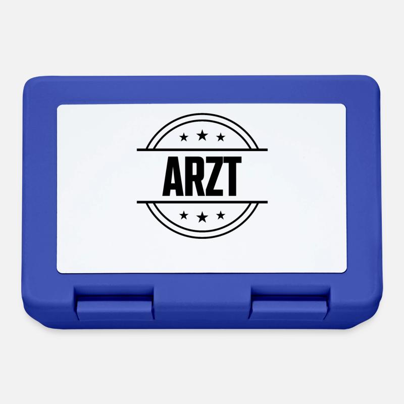 Arzt Beruf - Brotdose - Royalblau