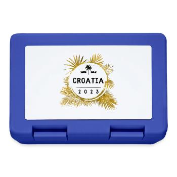 Croatia 2023 Colorful - Lunchbox - royal blue - Front
