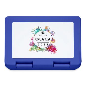 Croatia 2024 Colorful - Lunchbox - royal blue - Front