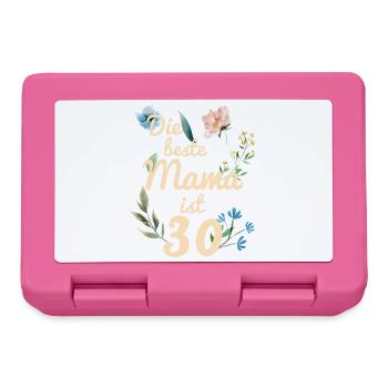 La meilleure maman est 30 ans cadeau 1991 - Boîte à goûter - rose - Devant