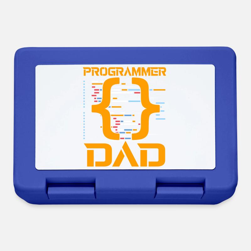 Programmer Dad - Brotdose - Royalblau