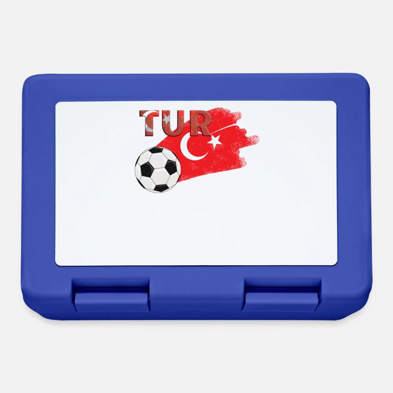 Flag Turkey - Lunchbox - royal blue