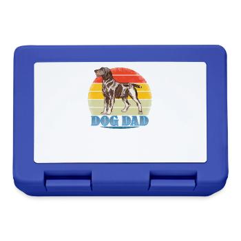 Dogs German Wirehaired Dog Owners - Lunchbox - royal blue - Front