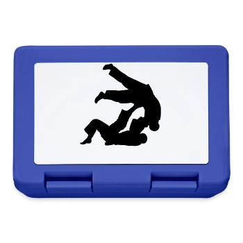 Brazilian Jiu-Jitsu BJJ - Lunchbox - royal blue - Front