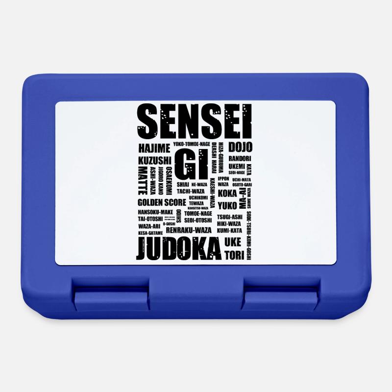 Judo - Boîte à goûter - bleu royal