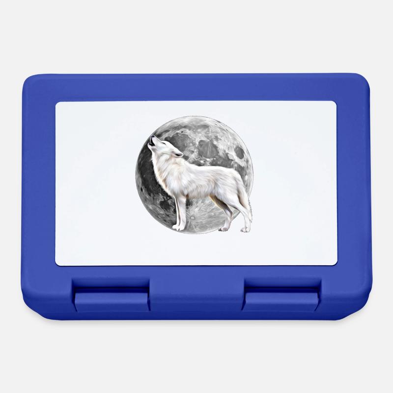 Wolf - Boîte à goûter - bleu royal