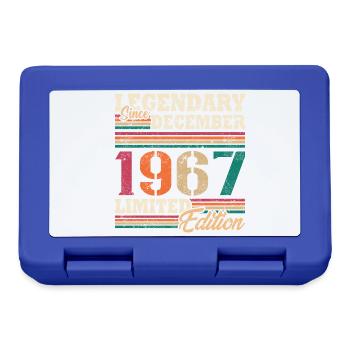 Légendaire Décembre 1967 édition limitée - Boîte à goûter - bleu royal - Devant