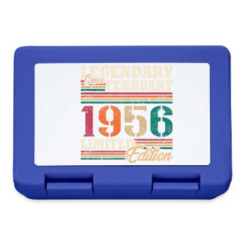 Légendaire Février 1956 édition limitée - Boîte à goûter - bleu royal - Devant