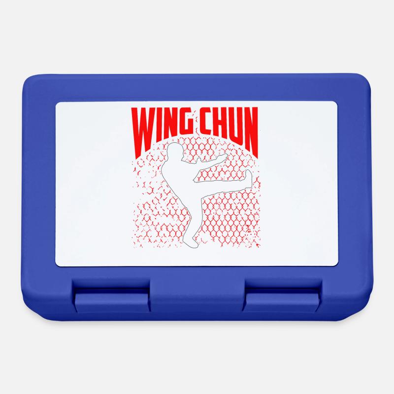 Wing Chun - Brotdose - Royalblau