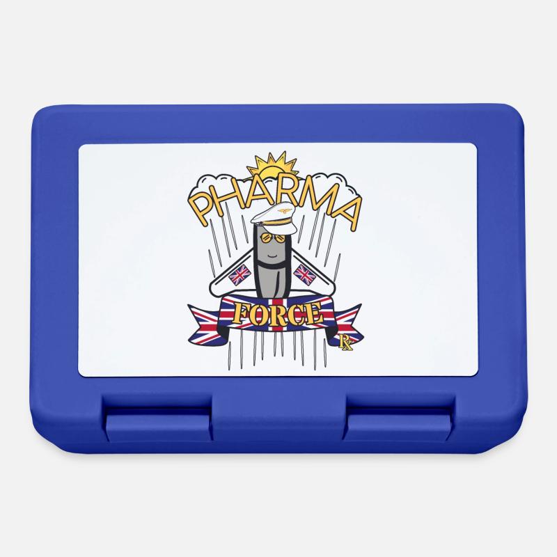Apotheke UK Pharma Force - Brotdose - Royalblau