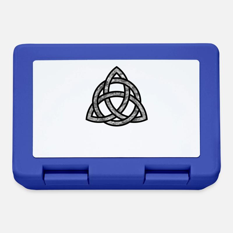 Celtic knot - Lunchbox - royal blue