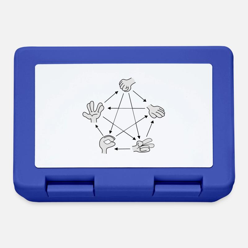 Lizard Spock - Brotdose - Royalblau