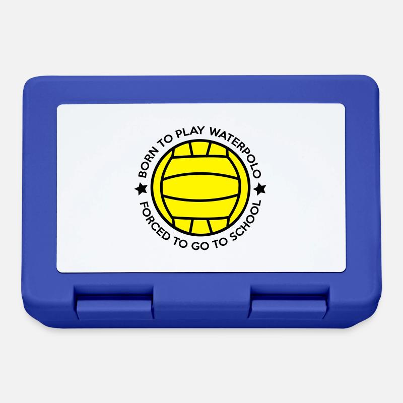 water polo - Boîte à goûter - bleu royal