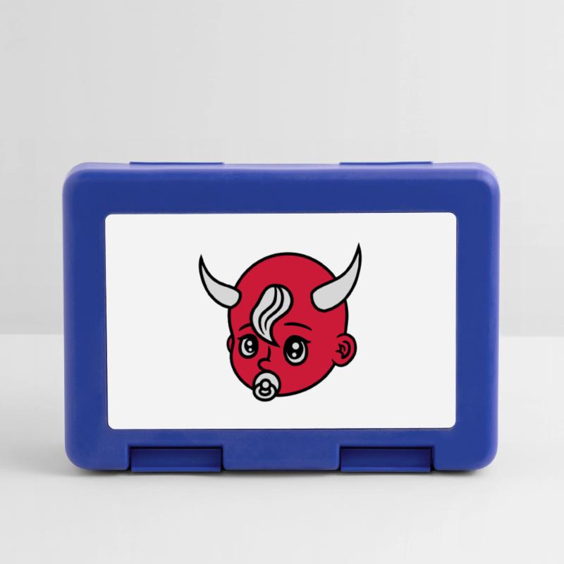 head face evil devil demon hell devil satan crawli Lunchbox