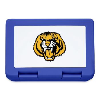 Tiger tigro Logo Club Gesicht Cartoon - Brotdose - Royalblau - Vorne