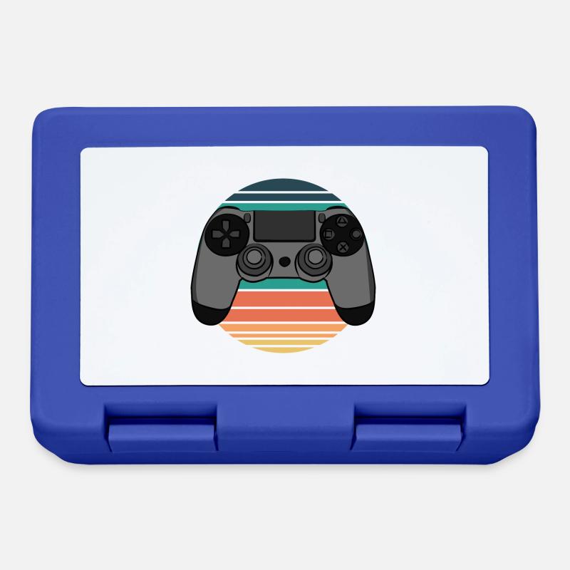 game consul - Lunchbox - royal blue