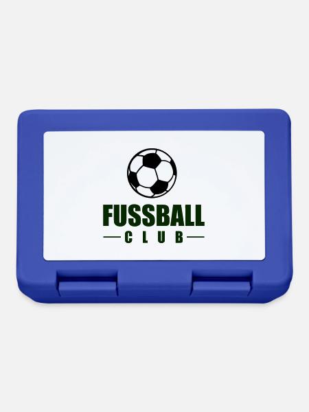 fussball club - Brotdose - Royalblau