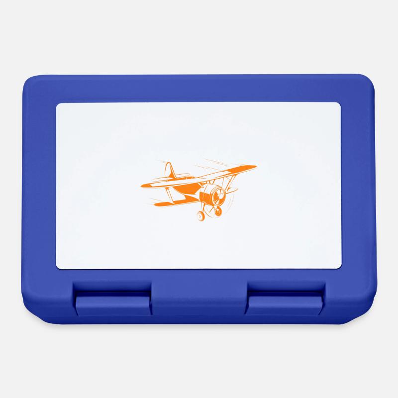 Real Men fly gliders - Lunchbox - royal blue