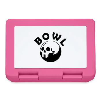 Boule de bowling crâne - Bol Design - Boîte à goûter - rose - Devant