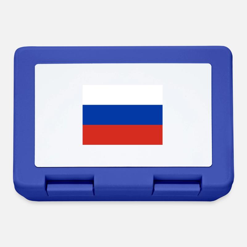 Russian flag - Lunchbox - royal blue