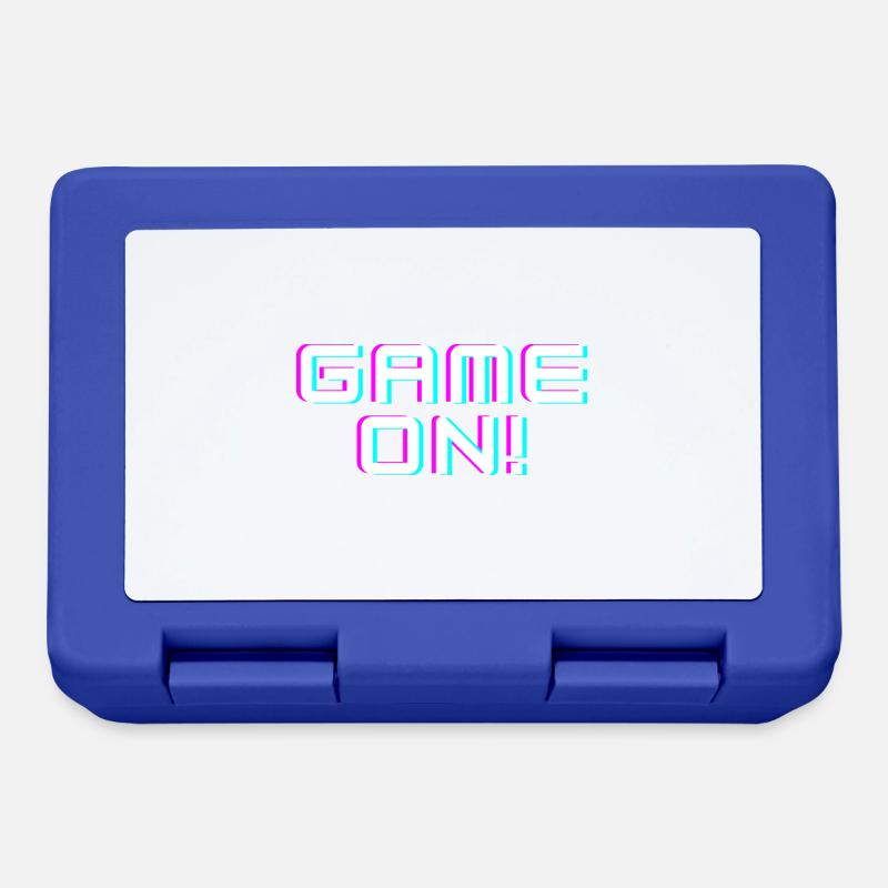 Game On - Lunchbox - royal blue