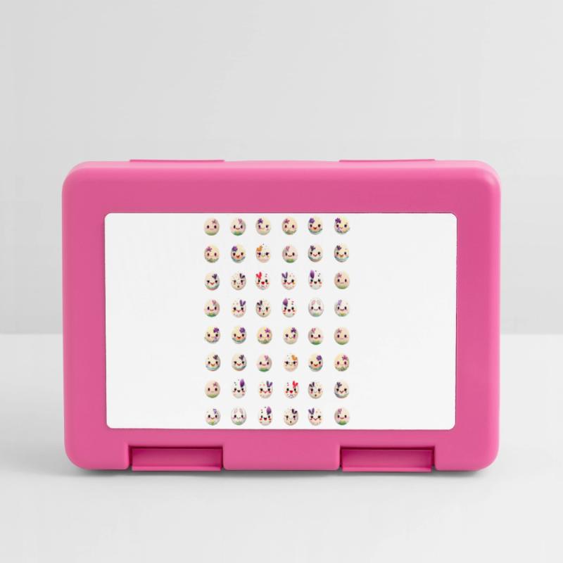 Colorful Easter Eggs Easter Egg Pattern Easter Lunchbox