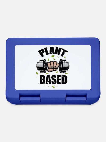 Plant based fit bleiben - Brotdose - Royalblau