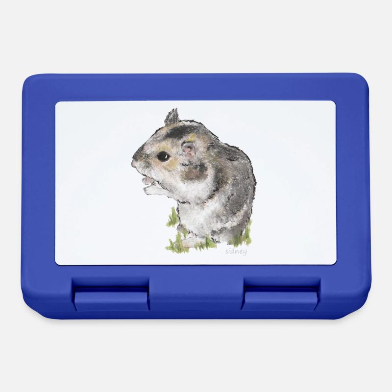 Wester Hamster - Lunchbox - royal blue