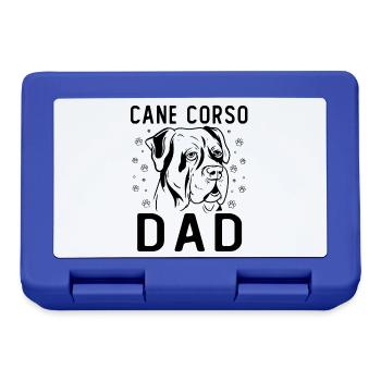 Cane Corso Dad - Brotdose - Royalblau - Vorne