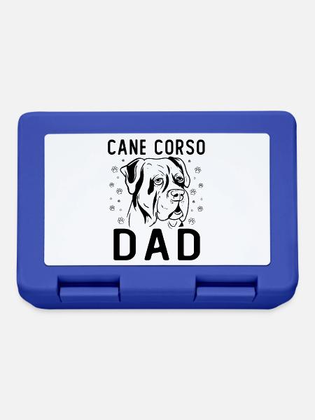 Cane Corso Dad - Brotdose - Royalblau