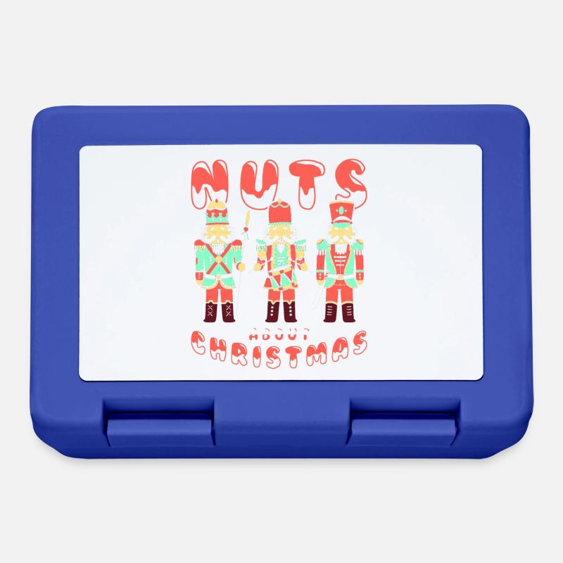 Nuts About Christmas - Lunchbox - royal blue