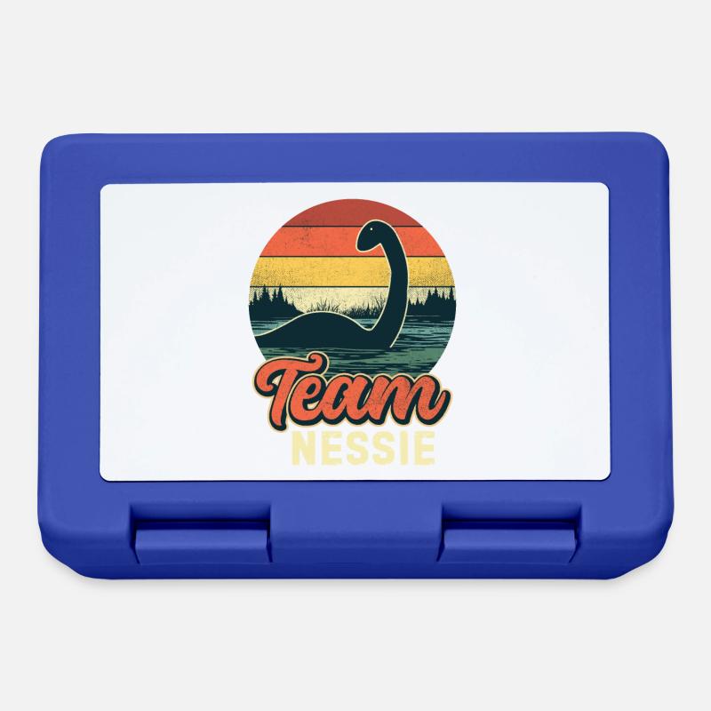 Team Nessie - Lunchbox - royal blue