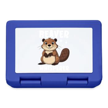 Beaver Whisperer - Brotdose - Royalblau - Vorne