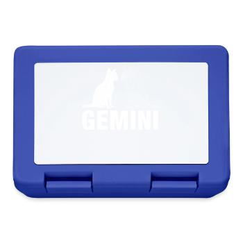 Gemini - Lunchbox - royal blue - Front