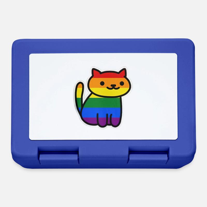 Cat Pride Gay - Boîte à goûter - bleu royal