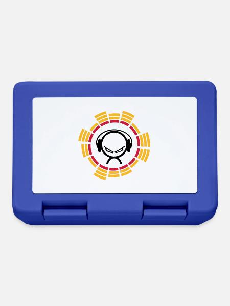 DJ - Lunchbox - royal blue