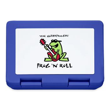 frog_n_roll_072011_d_3c - Lunchbox - royal blue - Front
