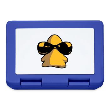 sunglasses_duck - Boîte à goûter - bleu royal - Devant