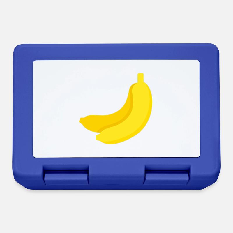 banana - Lunchbox - royal blue