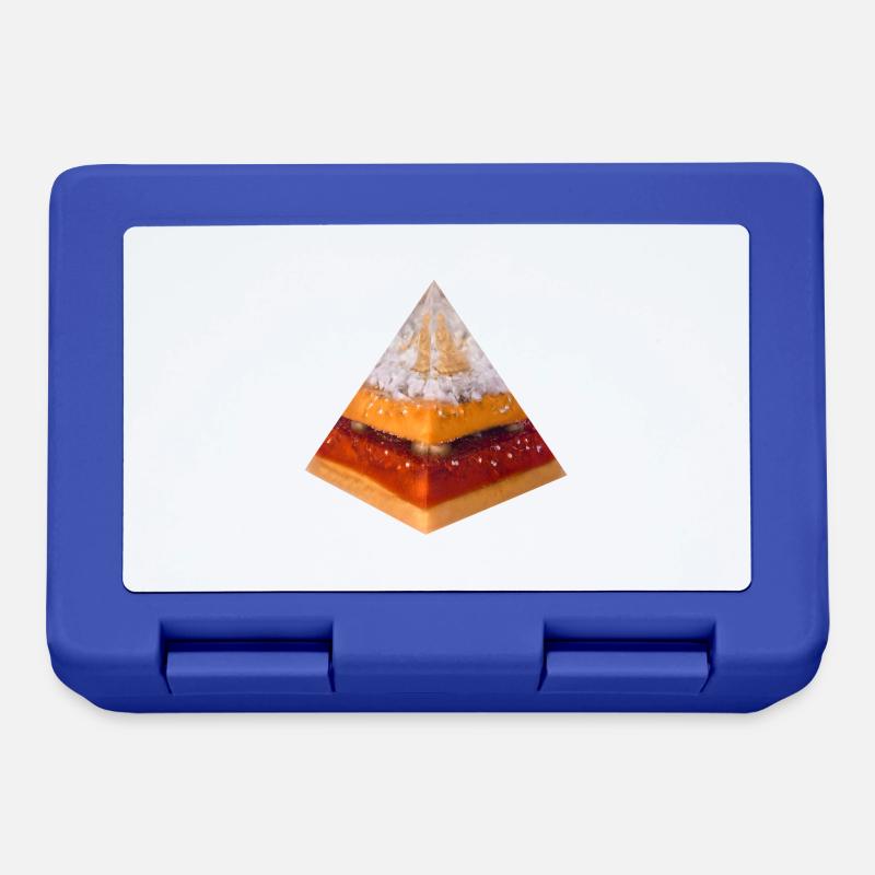 Buddha - Light Pyramid - Lunchbox - royal blue