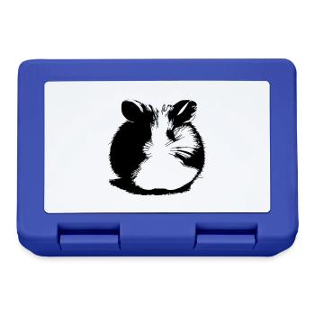 Hamster Mignon Animal Rongeurs Animaux Pet Vector 12 - Boîte à goûter - bleu royal - Devant