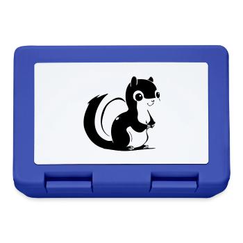Squirrel - Lunchbox - royal blue - Front