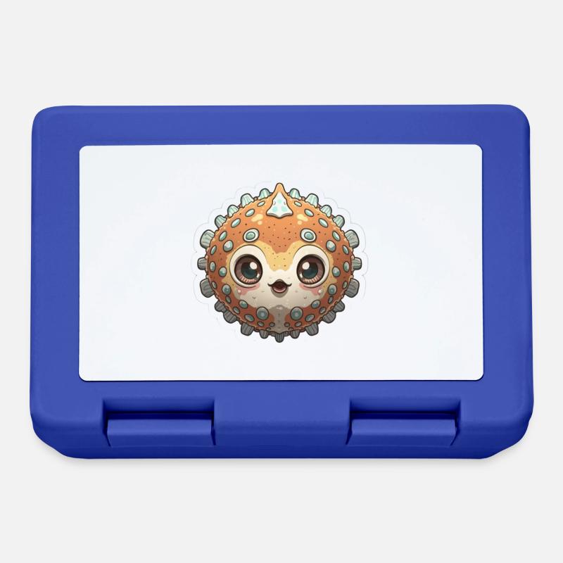 Pufferfish Lover - Lunchbox - royal blue