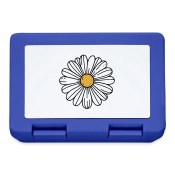 Marguerite - Boîte à goûter - bleu royal - Devant