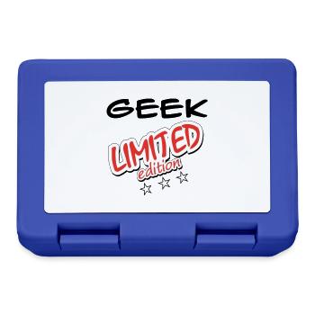 GEEK LIMITED EDITION - Boîte à goûter - bleu royal - Devant