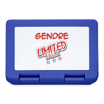 GENDRE LIMITED EDITION - Lunchbox - royal blue - Front