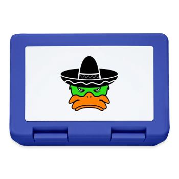 mexico duck 02 - Brotdose - Royalblau - Vorne
